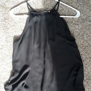 Black tank blouse